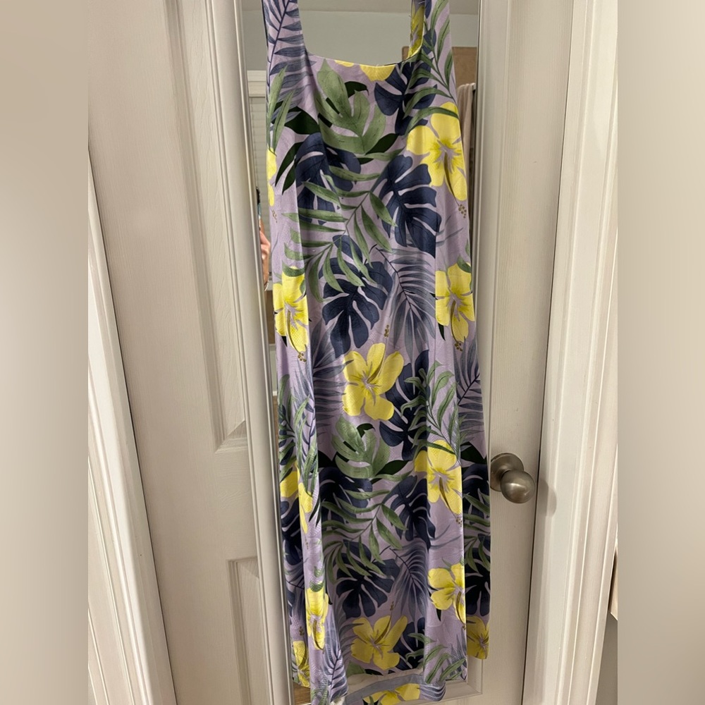 Tommy Bahama halter dress Tropical print size 6